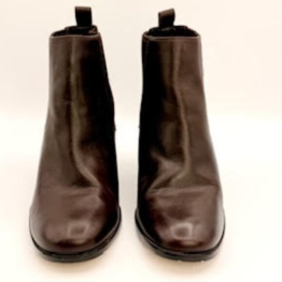 Cole Haan Grand.OS Leather Chelsea Ankle Boots Brown Women’s Size 10B - Picture 2 of 11